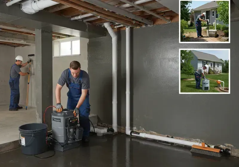 Basement Waterproofing and Flood Prevention process in Great Falls, VA